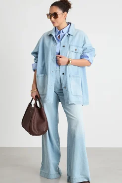 Giacca in jeans - Azzurro