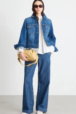 Giacca in jeans - Blu