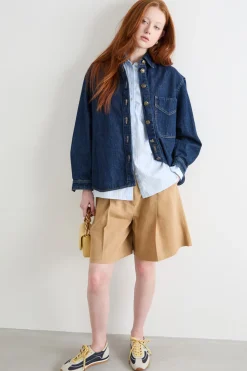 Giacca in jeans - Blu