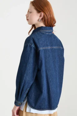 Giacca in jeans - Blu