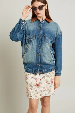 Giacca in jeans - Blu