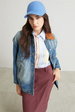 Giacca in jeans - Blu