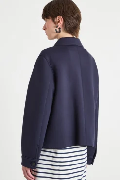 Giacca in jersey tecnico - Blu