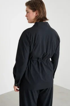 Giacca in jersey tecnico - Nero