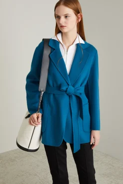 Giacca in lana - Blu