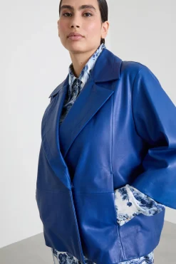 Giacca in nappa - Bluette