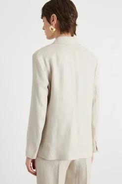 Giacca in tela pesante - Beige