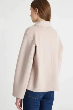 Giacca monopetto con tasche applicate - Cammello