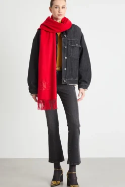 Giacca oversize in jeans - Nero