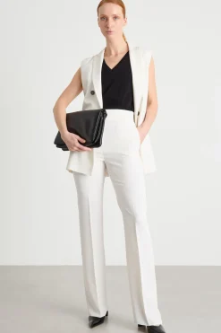 Gilet aderente in maglia - Nero