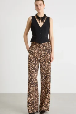 Gilet aderente - Nero