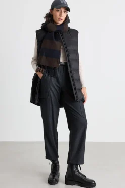 Gilet imbottito impermeabile - Nero