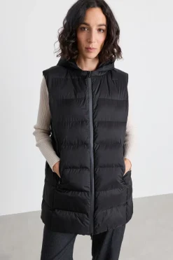 Gilet imbottito impermeabile - Nero