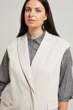 Gilet in jersey - Bianco