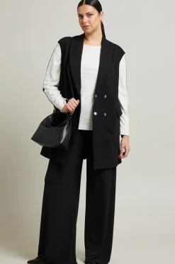 Gilet in jersey - Nero