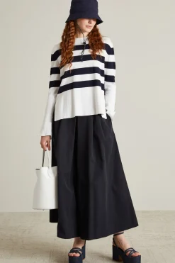 Gonna in cotone - Blu