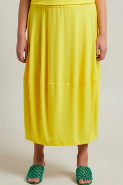 Gonna in jersey - Giallo