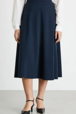 Gonna in jersey stretch - Blu