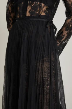 Gonna in tulle - Nero
