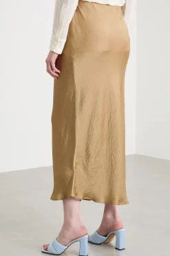 Gonna in twill - Cammello