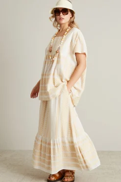 Gonna maxi - Bianco Beige