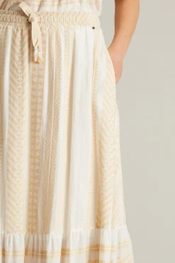 Gonna maxi - Bianco Beige