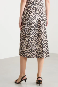 Gonna midi animalier - Animalier