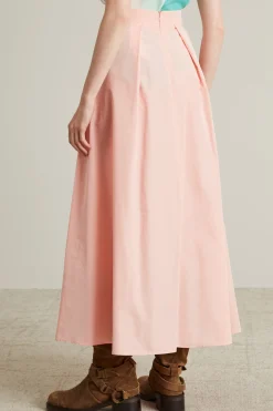 Gonna svasata in taffetà - Rosa