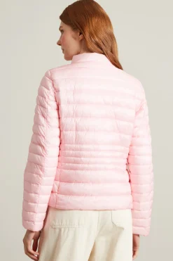 Imbottito con collo alla coreana - Rosa