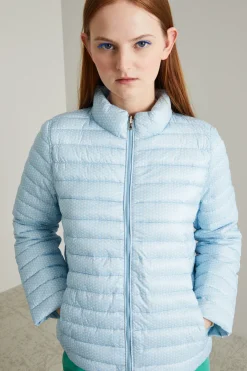 Imbottito reversibile - Azzurro