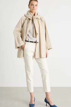 Impermeabile in gabardina antigoccia - Beige