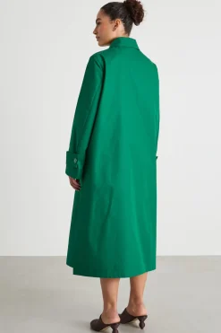 Impermeabile lungo - Verde