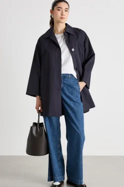 Impermeabile oversize - Blu