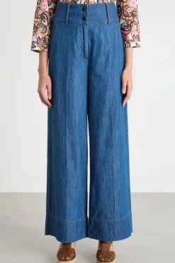 Jeans ampi - Blu