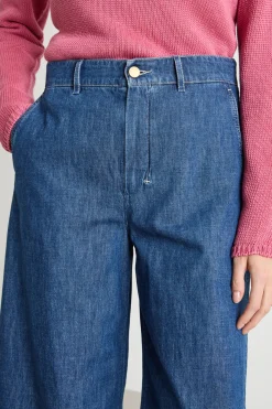 Jeans ampio - Blu