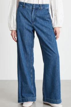 Jeans ampio - Blu