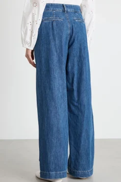 Jeans ampio - Blu