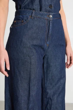 Jeans a palazzo - Blu