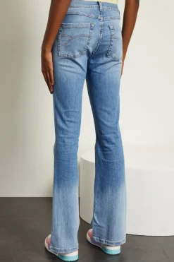 Jeans a zampa - Azzurro Denim