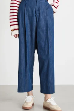 Jeans barrel - Blu