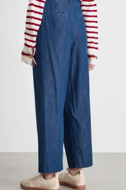 Jeans barrel - Blu