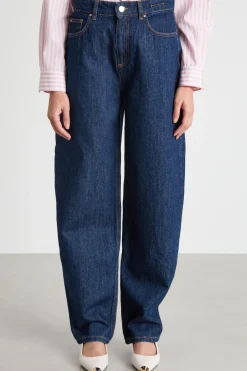 Jeans barrel - Blu