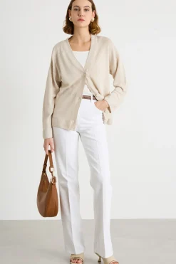 Jeans bootcut - Bianco