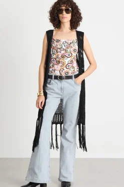 Jeans bootcut - Grigio