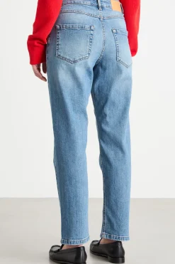 Jeans con cintura - Azzurro