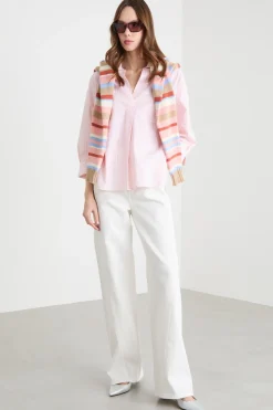 Jeans con gamba larga - Bianco