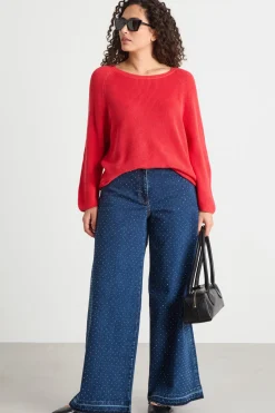 Jeans con strass - Blu