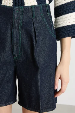 Jeans corti - Blu