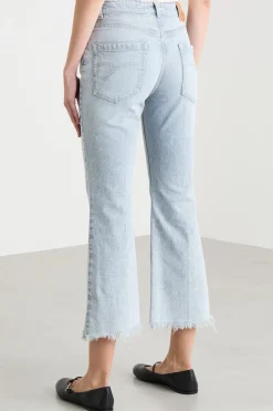 Jeans crop - Azzurro