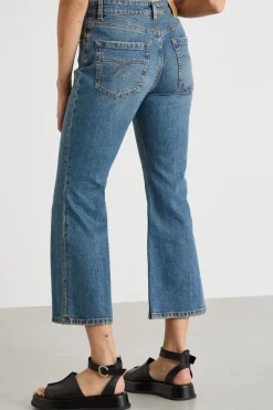 Jeans crop - Blu